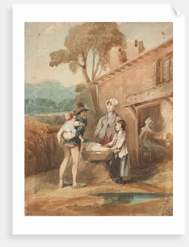 Laundry, 1809 by John Harden