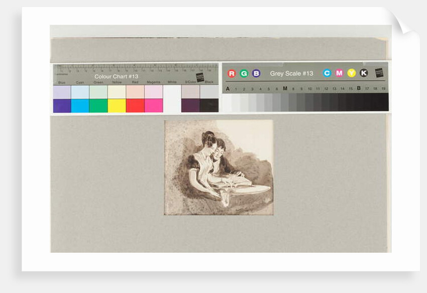 Tete a tete, 1824 by John Harden