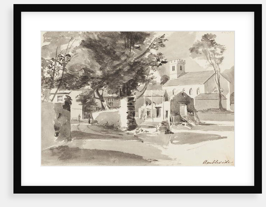 St Ann's Church, Ambleside, 1814 by John Harden