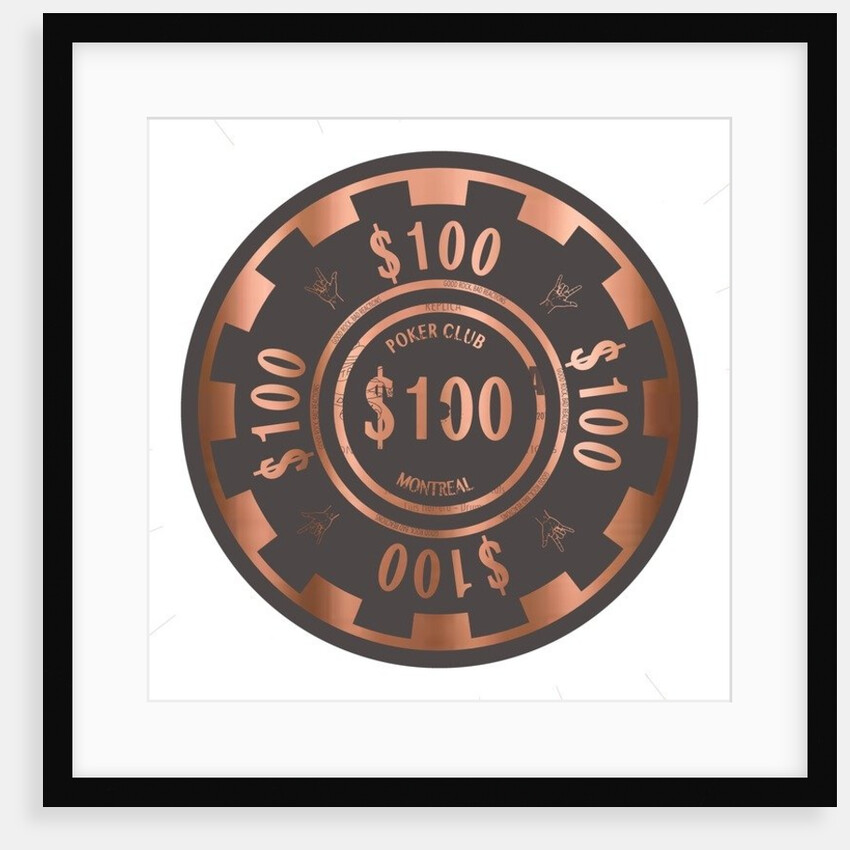 PokerChip , 2015 by Francois Domain