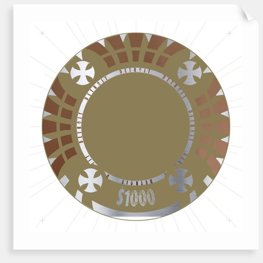 PokerChip , 2015 by Francois Domain