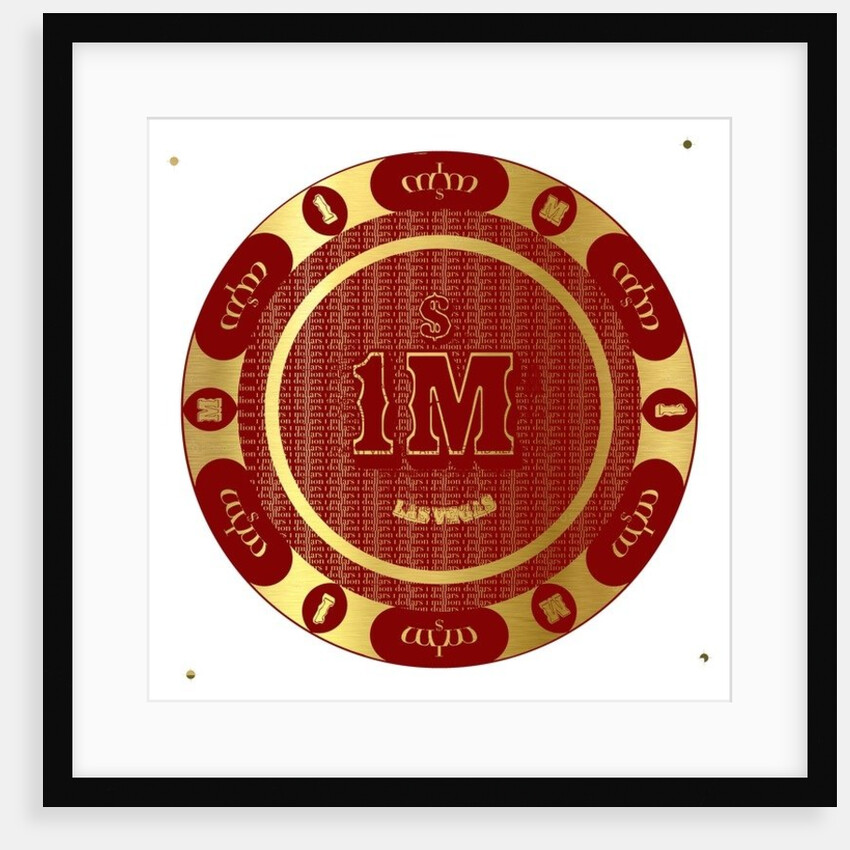 PokerChip 1M, 2015 by Francois Domain