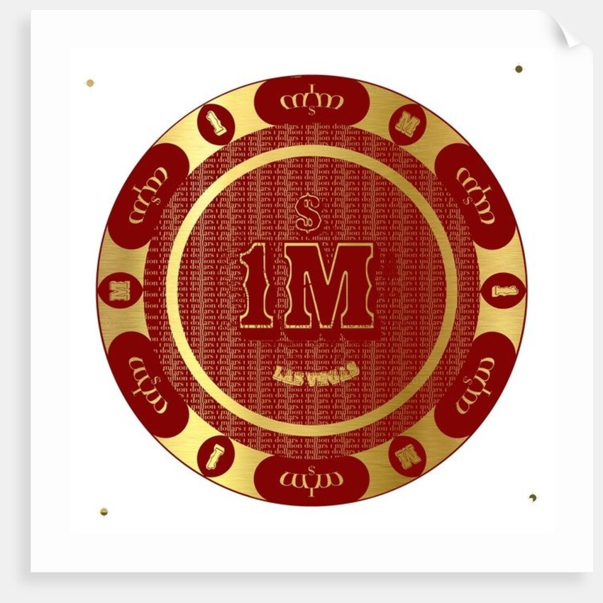 PokerChip 1M, 2015 by Francois Domain