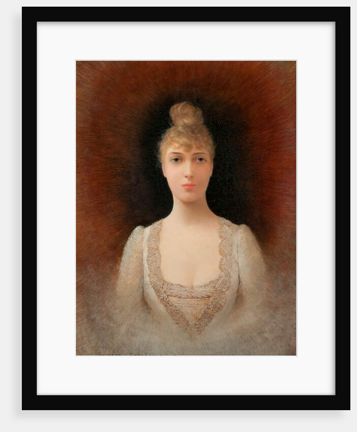 Portrait of a Flaxen-Haired Woman by Georges Croegaert