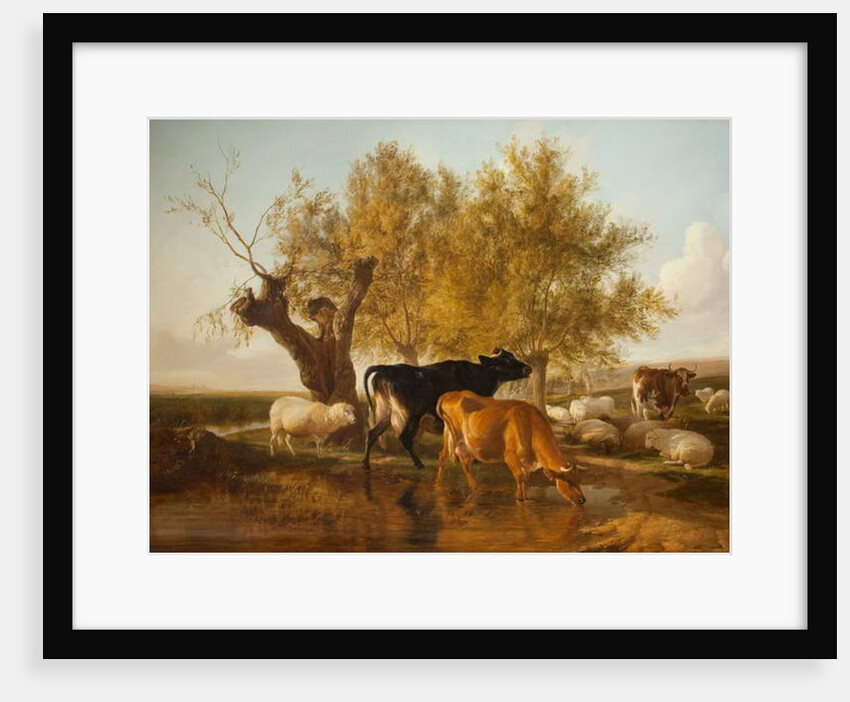 Canterbury Meadows, Evening by Thomas Sidney Cooper