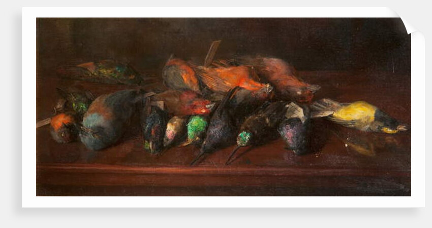 At the Taxidermist by C. M. Wood