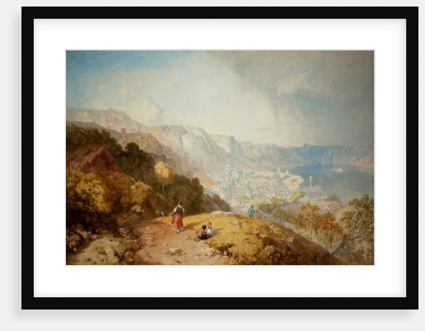 Bacharach am Rhein, 1865 by James Baker Pyne