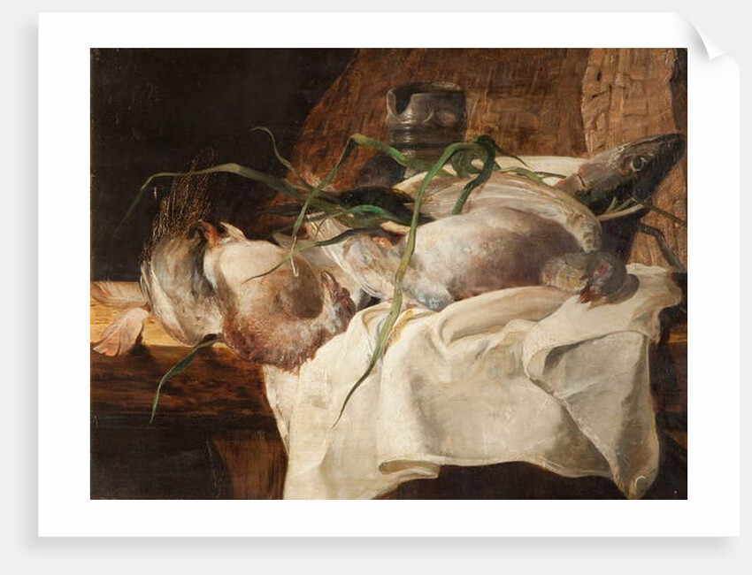 Still Life with Game by School French