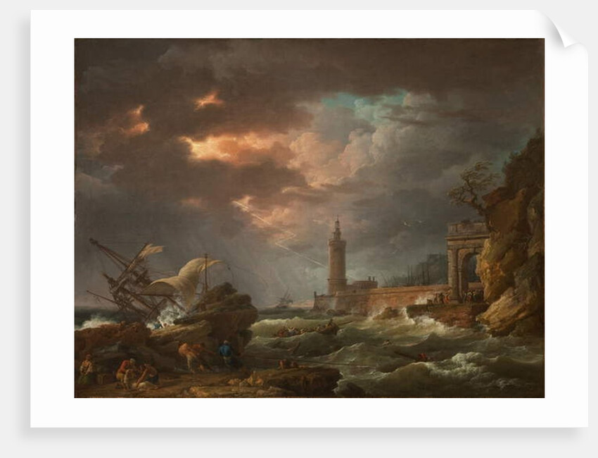 The Tempest, 1754 by Claude Joseph Vernet
