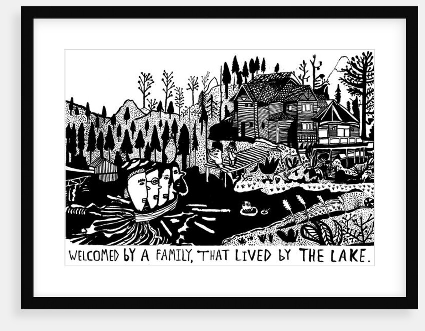 Welcomed By a Family, 2014 by Pat Macdonald