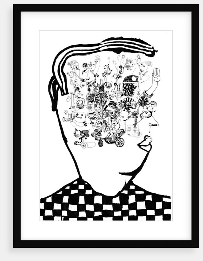 Whats In My Head, 2014 by Pat Macdonald