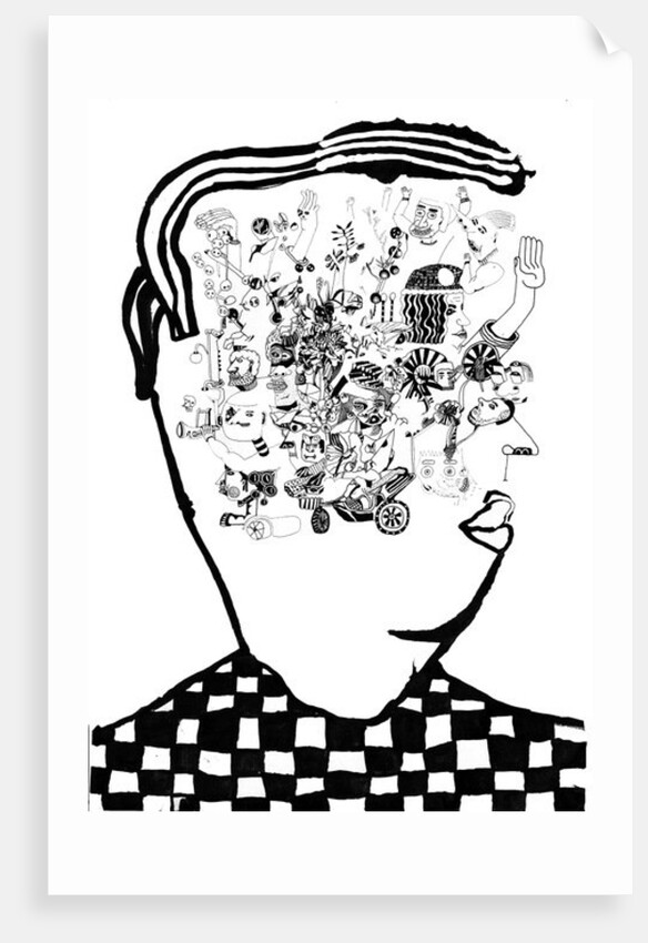 Whats In My Head, 2014 by Pat Macdonald