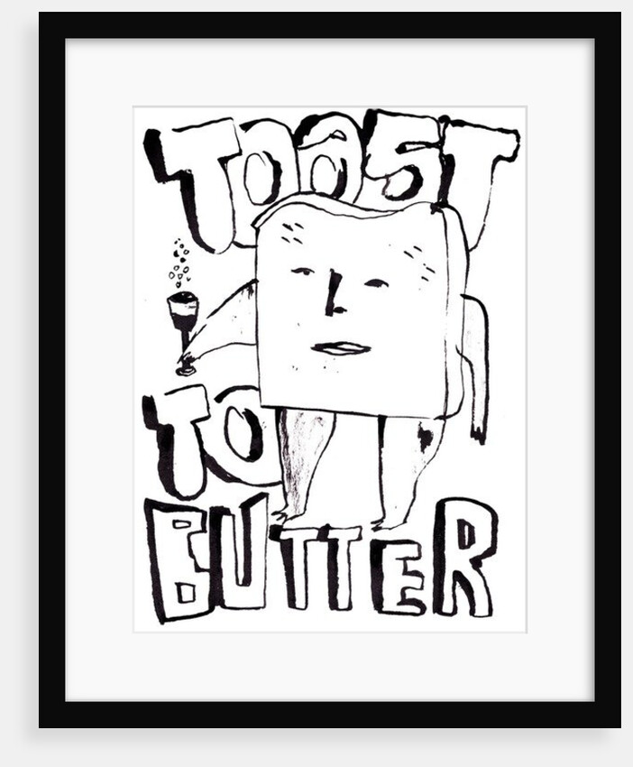 Toast, 2014 by Pat Macdonald