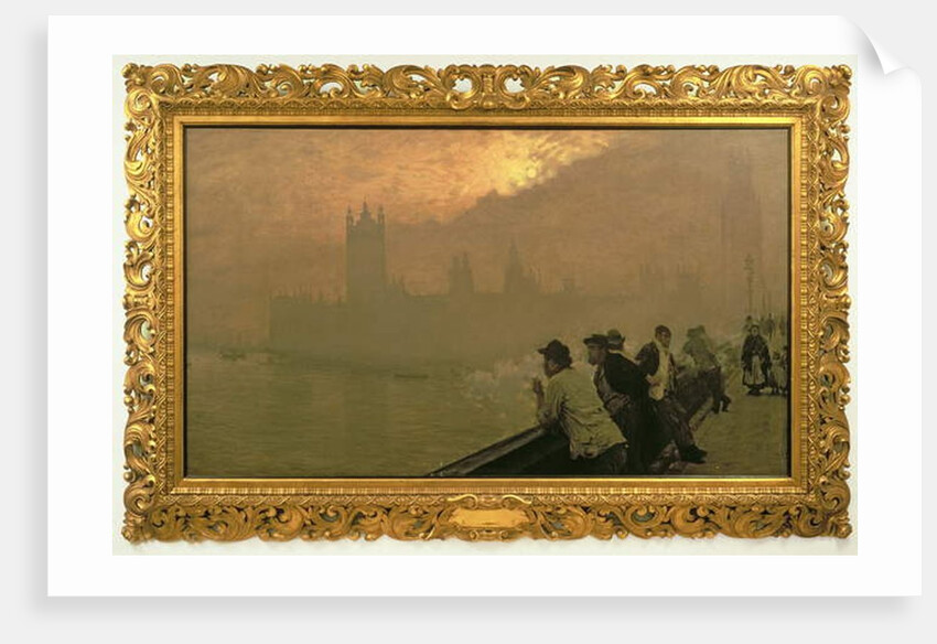 Westminster, by Giuseppe de Nittis, 1878 by Giuseppe or Joseph de Nittis