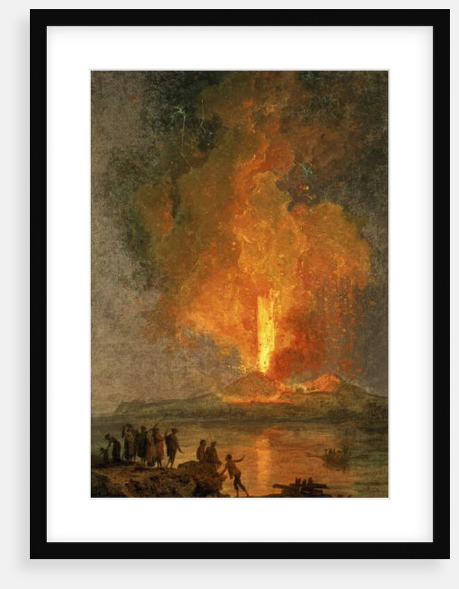 The Eruption of Vesuvius by Pierre Jacques Volaire
