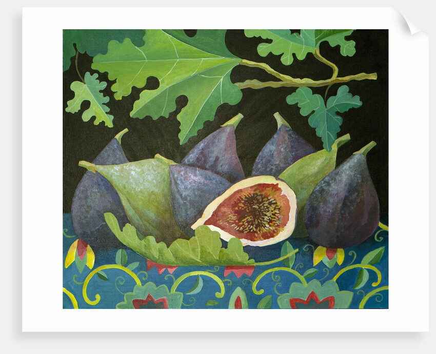 Figs on black, 2014 by Jennifer Abbott