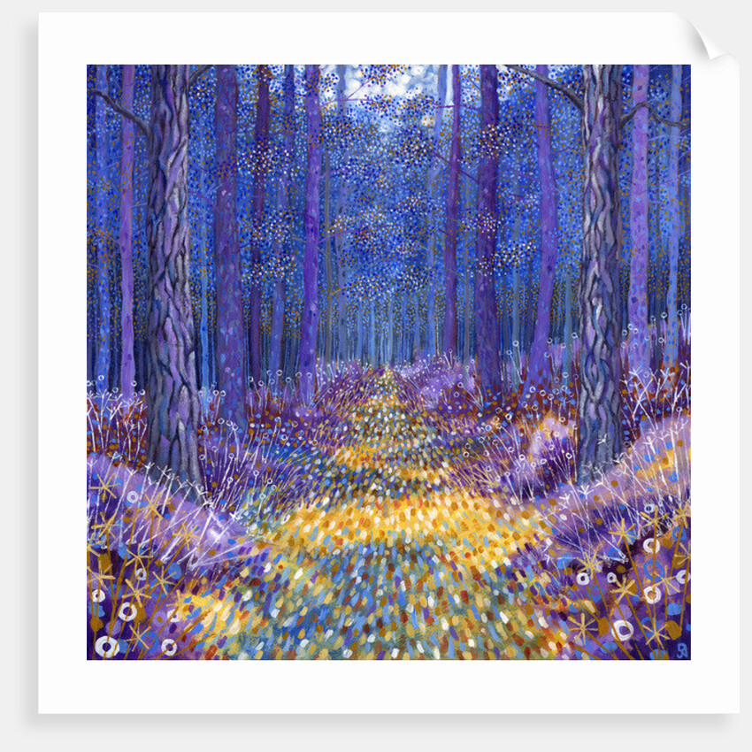 Blue Forest 2, 2012 by David Newton