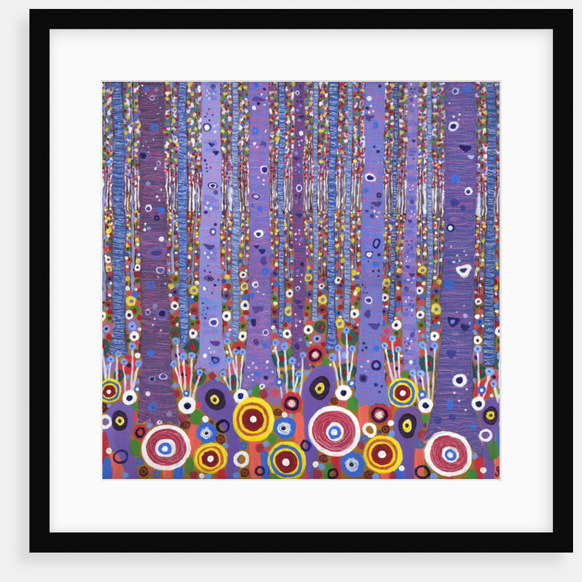 Purple Forest 1, 2012 by David Newton