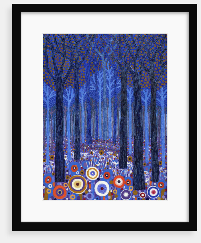 Blue Forest, 2011 by David Newton