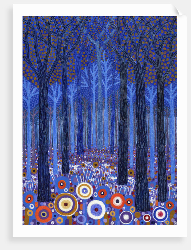 Blue Forest, 2011 by David Newton