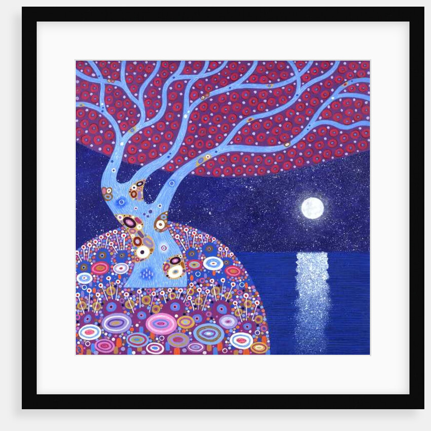 Midnight Moon, 2016 by David Newton