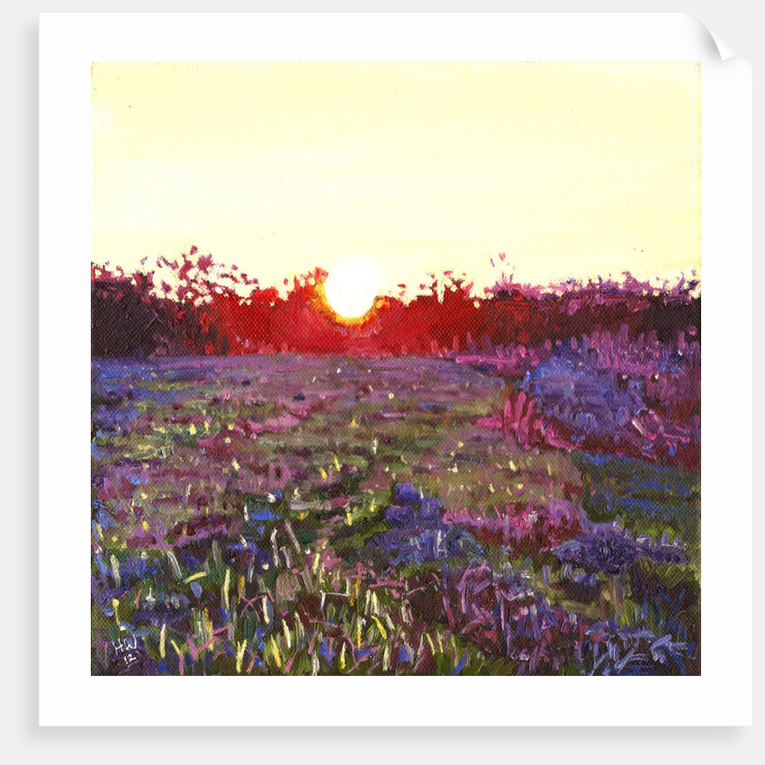 Farley Sunset, 2012 by Helen White