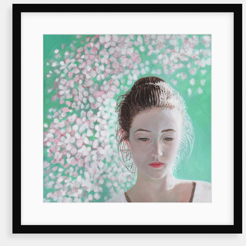 Portrait of a Girl Blossoming, 2015 by Helen White