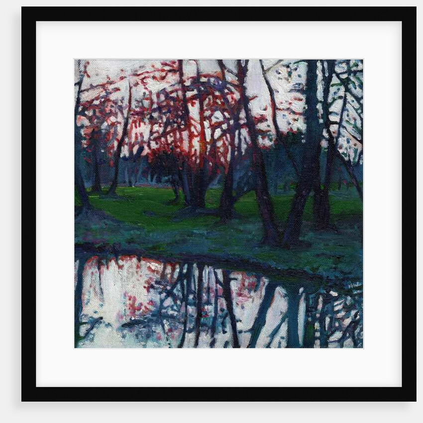 Last Glow on the Meadow, 2009 by Helen White