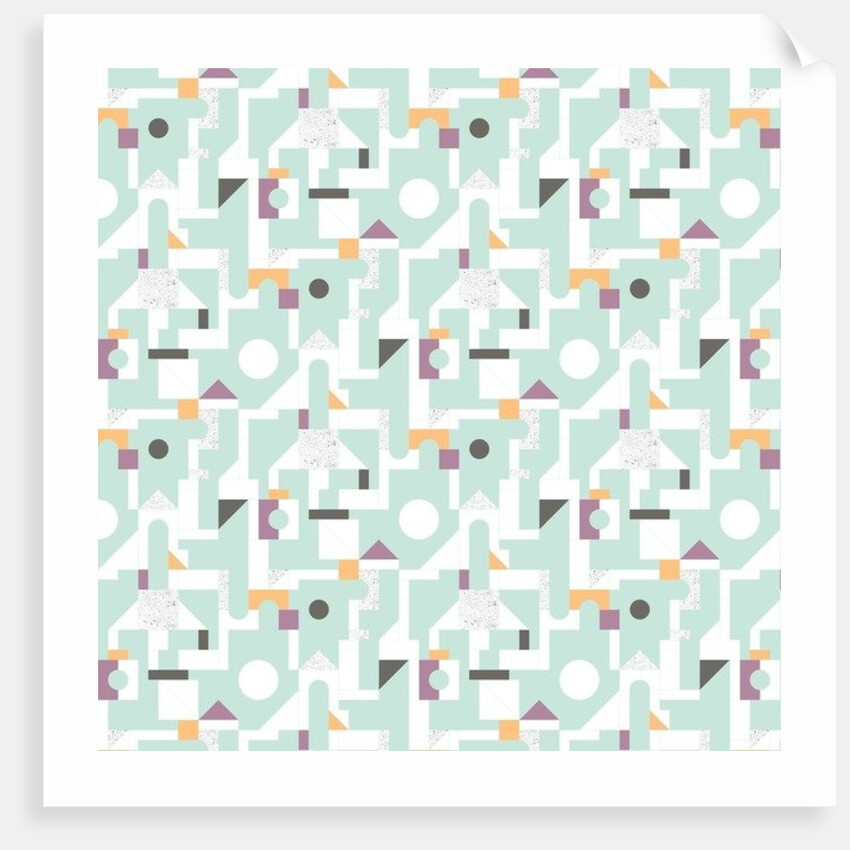 Building Blocks - blue, 2013 by Laurence Lavallee