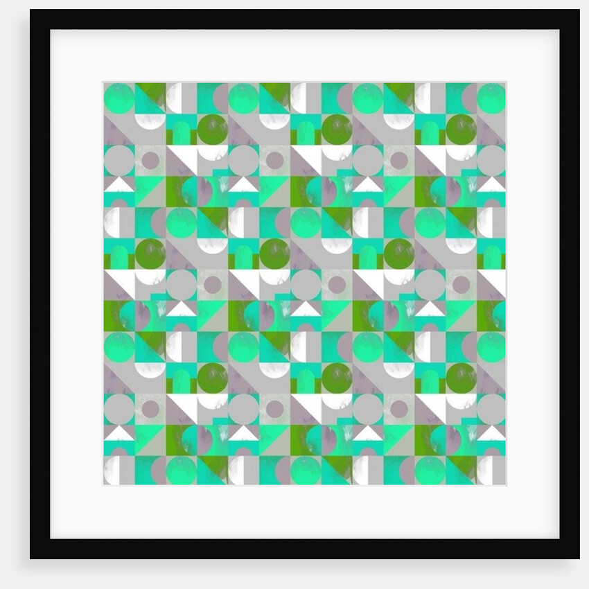 Toy Blocks small - green, 2013 by Laurence Lavallee