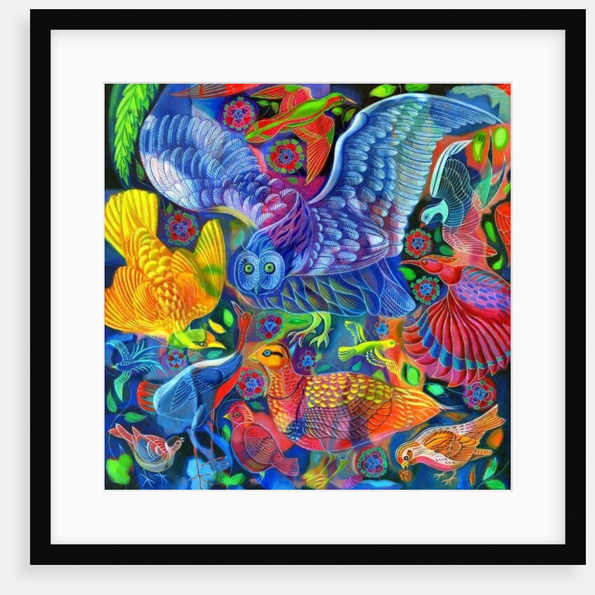 Birds, 2010 by Jane Tattersfield