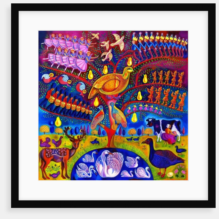 The Twelve days of Christmas, 2010 by Jane Tattersfield