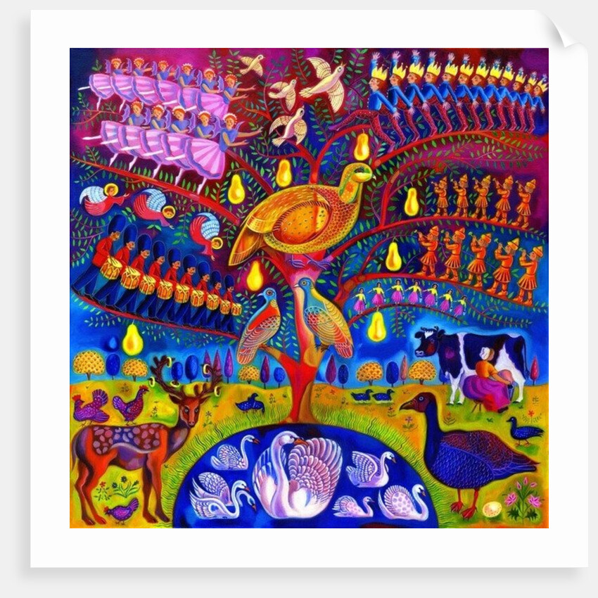 The Twelve days of Christmas, 2010 by Jane Tattersfield