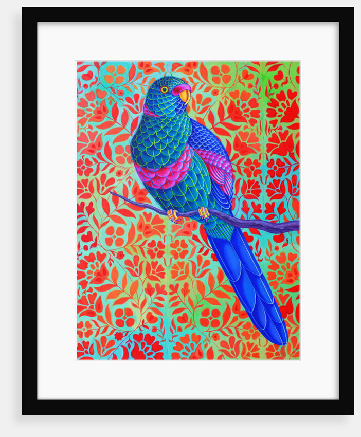 Blue Parrot, 2015 by Jane Tattersfield