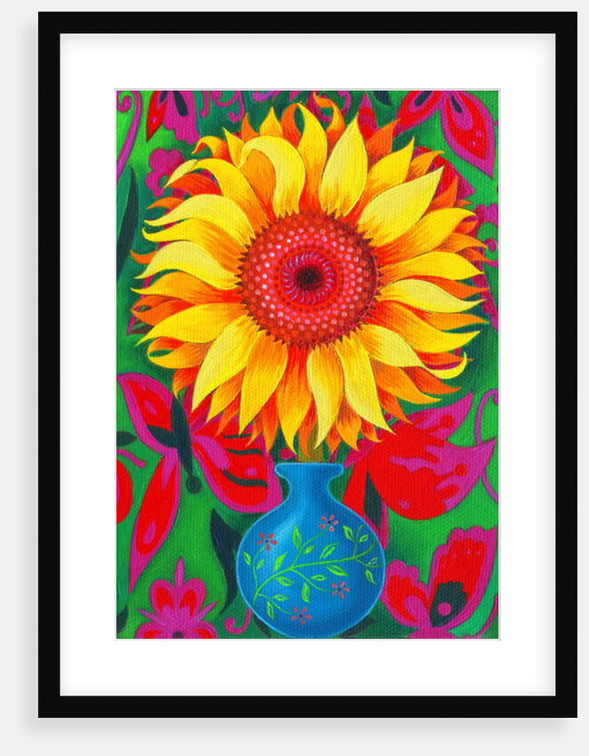 Sunflower, 2015 by Jane Tattersfield