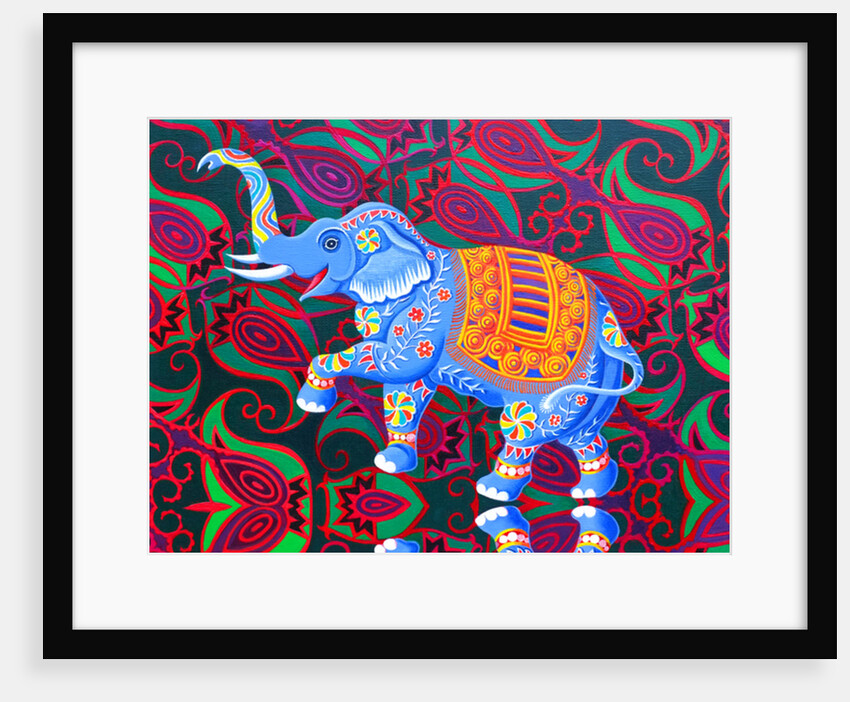 Indian Elephant, 2016 by Jane Tattersfield