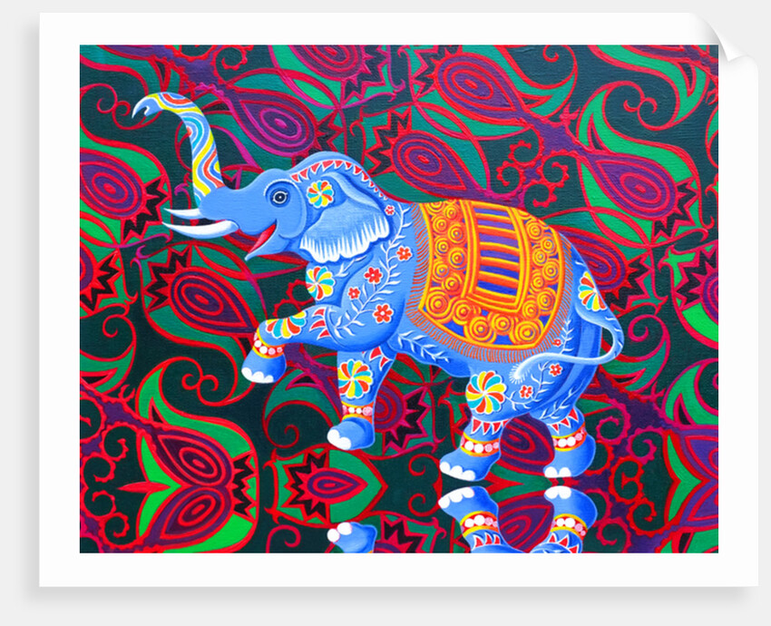Indian Elephant, 2016 by Jane Tattersfield