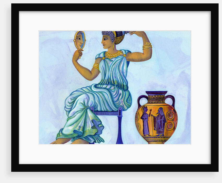 Ancient Greek woman, 2002 by Jane Tattersfield