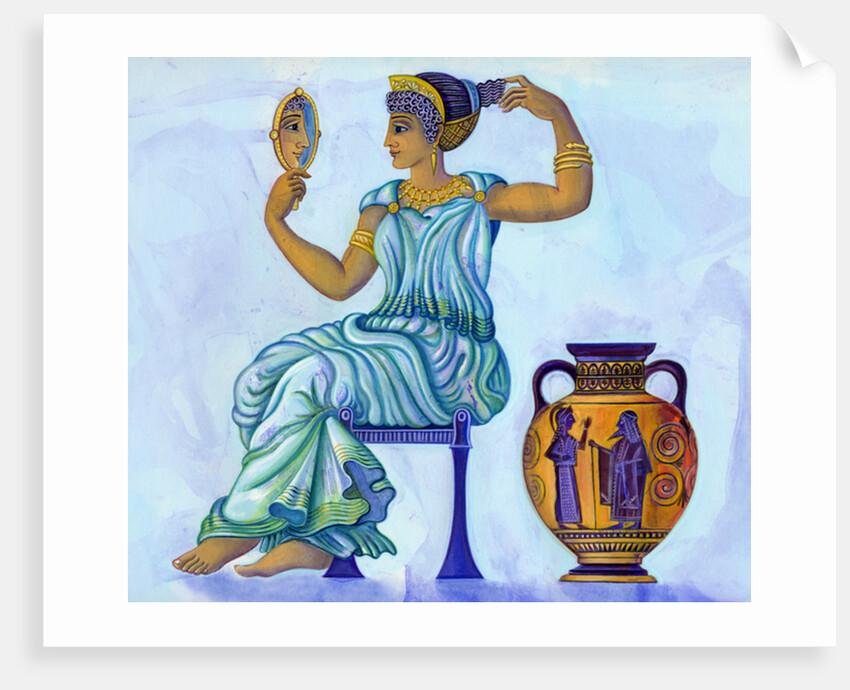 Ancient Greek woman, 2002 by Jane Tattersfield