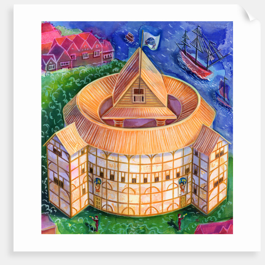 Shakespeare's Globe Theatre, 2006 by Jane Tattersfield