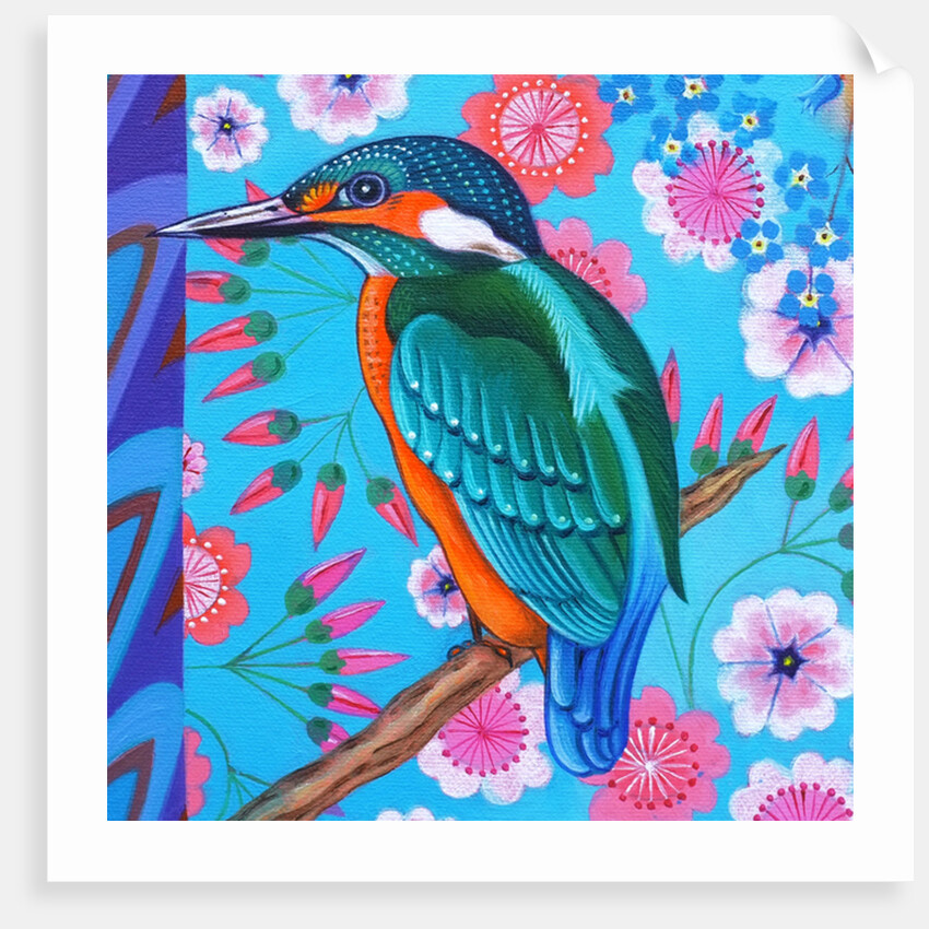 Kingfisher, 2016 by Jane Tattersfield