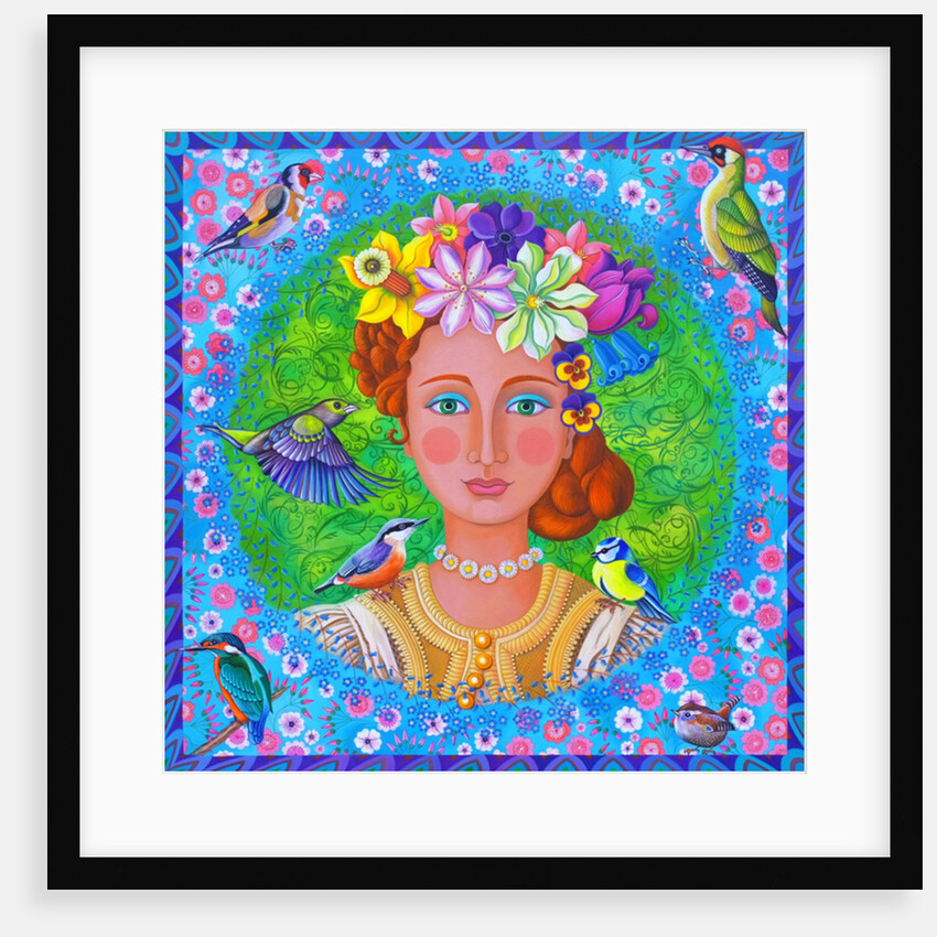 Spring girl, 2016 by Jane Tattersfield