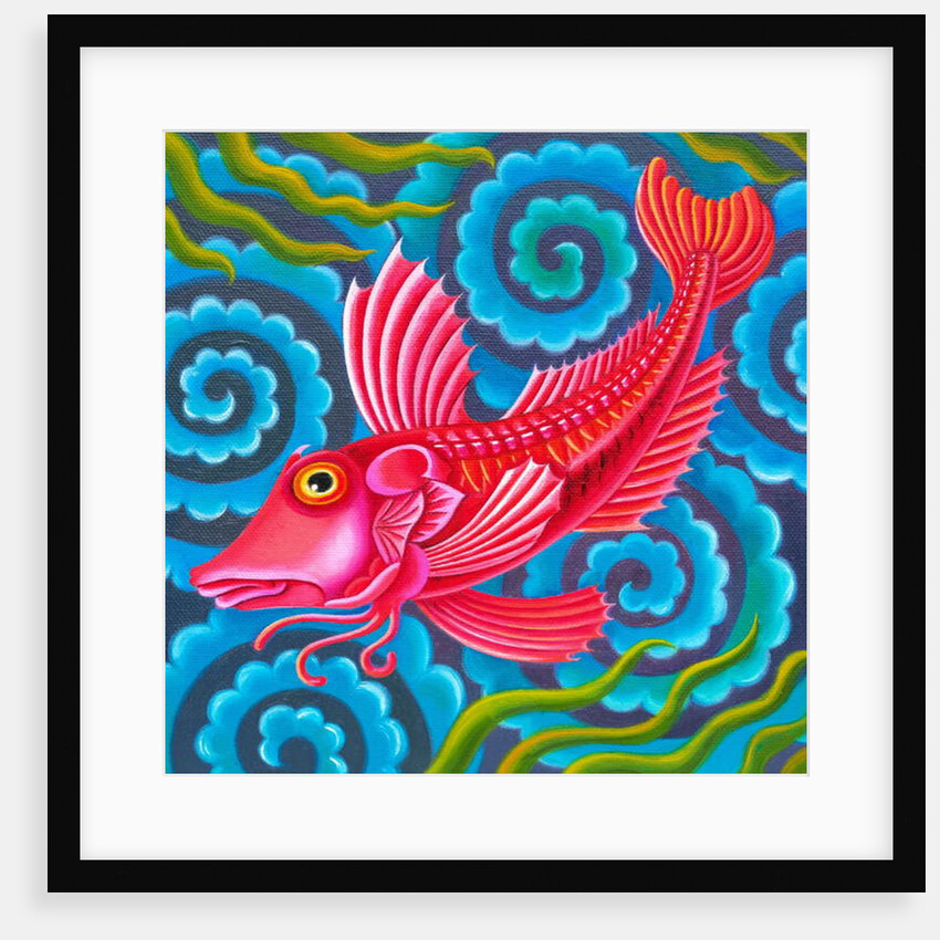 Gurnard fish, 2017 by Jane Tattersfield