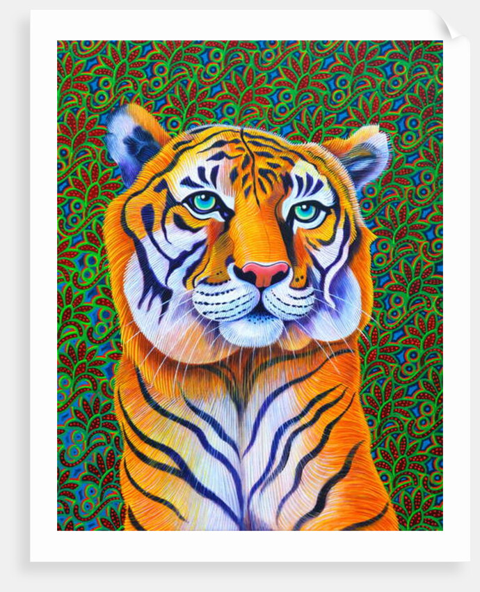 Tiger, 2018 by Jane Tattersfield