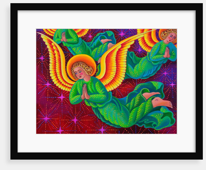 Angels in green, 2018 by Jane Tattersfield