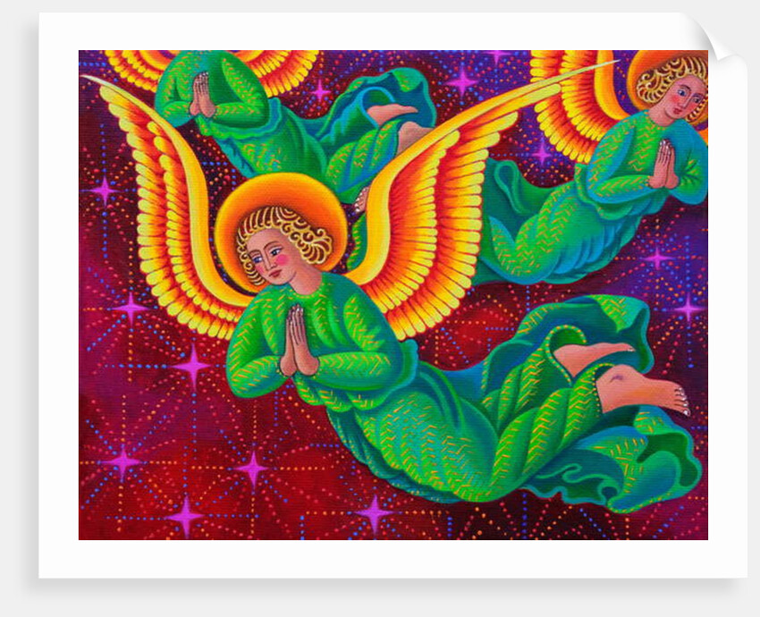 Angels in green, 2018 by Jane Tattersfield