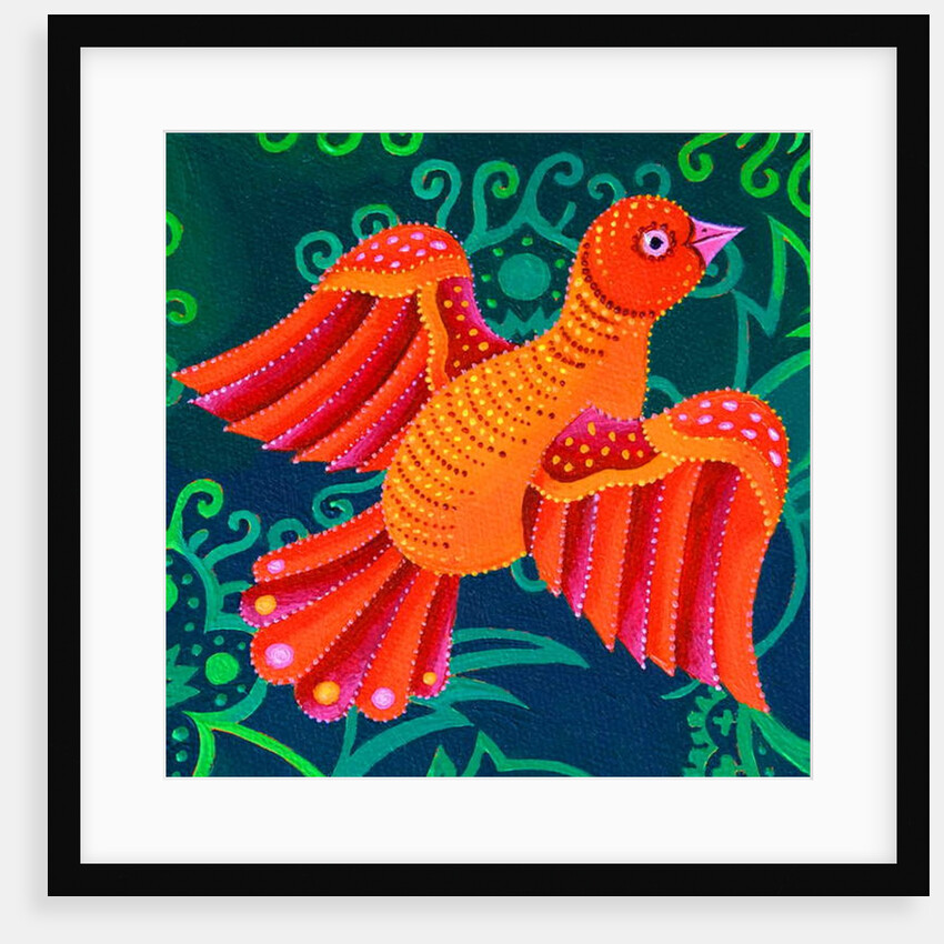 Orange Bird, 2019 by Jane Tattersfield