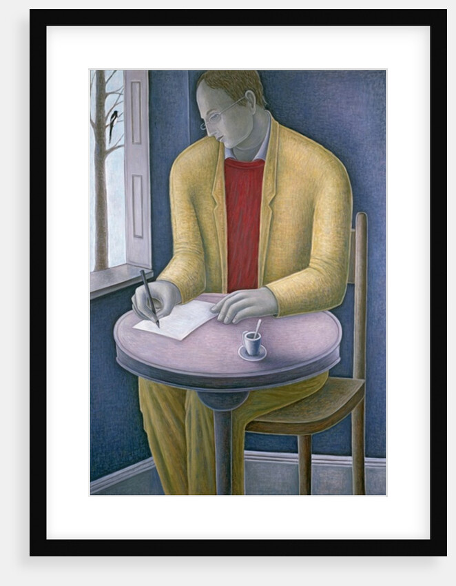 Man Writing, 2004 by Ruth Addinall