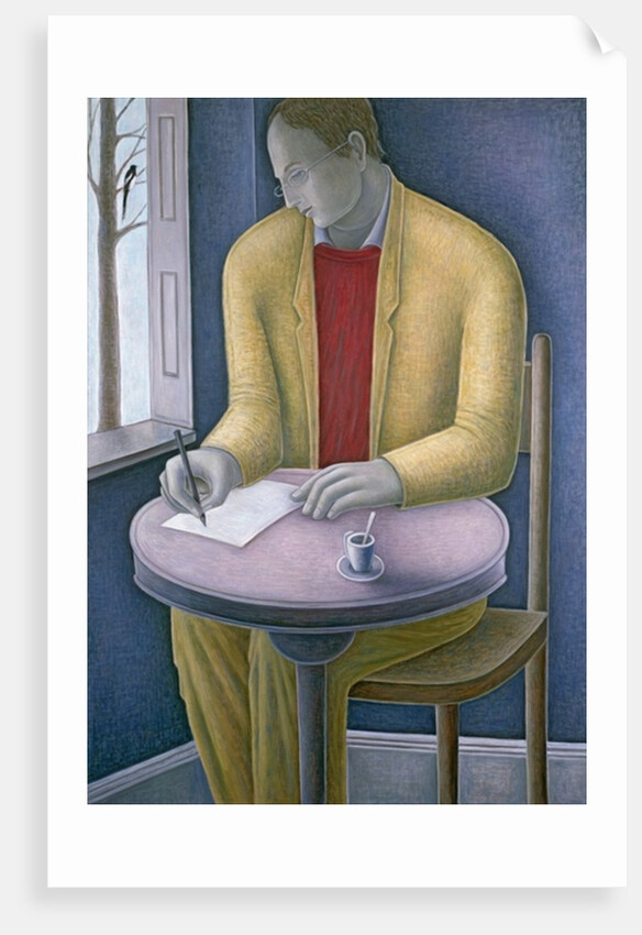 Man Writing, 2004 by Ruth Addinall