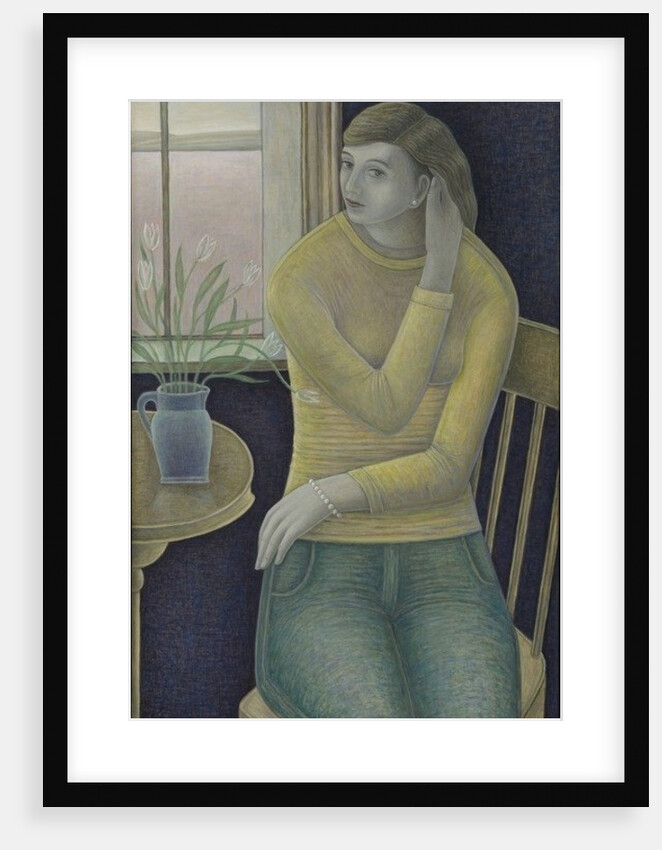 Girl with a Pearl Bracelet, 2015 by Ruth Addinall